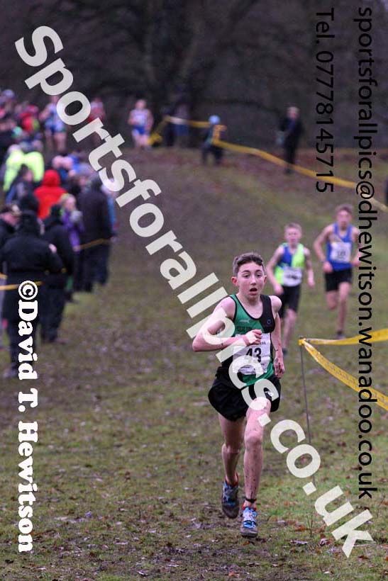 Boys under-15s Northern Cross Country, Knowsley Safari Park. Photo: David T. Hewitson/Sports for All Pics